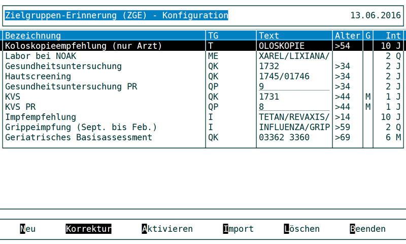 ZG Liste